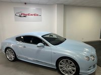 USED 2016 66 BENTLEY CONTINENTAL 6.0L GT SPEED 2d AUTO 616 BHP FULL BENTLEY SERVICE HISTORY
