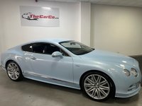 USED 2016 66 BENTLEY CONTINENTAL 6.0L GT SPEED 2d AUTO 616 BHP FULL BENTLEY SERVICE HISTORY