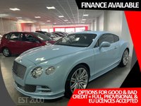 USED 2016 66 BENTLEY CONTINENTAL 6.0L GT SPEED 2d AUTO 616 BHP FULL BENTLEY SERVICE HISTORY