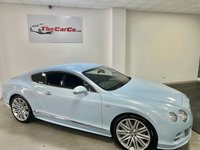 USED 2016 66 BENTLEY CONTINENTAL 6.0L GT SPEED 2d AUTO 616 BHP FULL BENTLEY SERVICE HISTORY