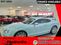 USED 2016 66 BENTLEY CONTINENTAL 6.0L GT SPEED 2d AUTO 616 BHP FULL BENTLEY SERVICE HISTORY