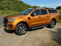 USED 2020 P FORD RANGER 2.0 WILDTRAK ECOBLUE 210 BHP FULL FORD HISTORY GREAT SPEC NO VAT