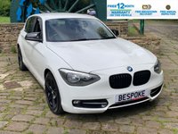 USED 2012 62 BMW 1 SERIES 116d Sport 5dr PART-EXCHANGE TO CLEAR 2012/62reg BMW 116D SPORT 5dr - 17 INCH GLOSS BLACK ALLOYS - HPi CLEAR - SUPPLIED BOTH KEYS