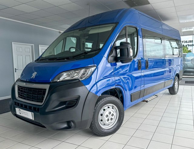 2020 20 Peugeot Boxer 2.2 BLUEHDI 335 L3H2 PROFESSIONAL MINI BUS 139 BHP LOW MILES 