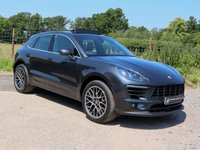 USED 2017 67 PORSCHE MACAN 3.0 D S PDK 5d 258 BHP PAN ROOF - 20 INCH RS SPYDER WHEELS - FULL HISTORY - 12 MONTHS WARRANTY INCLUDED - HEATED SEATS - HEATED STEERING - 14 WAY SEATS - XENON HEADLIGHTS