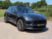 USED 2017 67 PORSCHE MACAN 3.0 D S PDK 5d 258 BHP PAN ROOF - 20 INCH RS SPYDER WHEELS - FULL HISTORY - 12 MONTHS WARRANTY INCLUDED - HEATED SEATS - HEATED STEERING - 14 WAY SEATS - XENON HEADLIGHTS