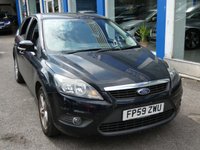 USED 2010 59 FORD FOCUS 1.8 ZETEC 5d 125 BHP NICE TIDY EXAMPLE LOW MILEAGE 3 OWNERS FROM NEW 15 SERVICES TO 63K MILES