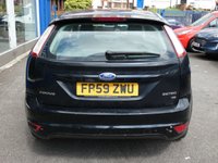 USED 2010 59 FORD FOCUS 1.8 ZETEC 5d 125 BHP NICE TIDY EXAMPLE LOW MILEAGE 3 OWNERS FROM NEW 15 SERVICES TO 63K MILES