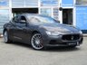 USED 2016 16 MASERATI GHIBLI 3.0 S 4d 410 BHP Finished in GRIGIO Metallic with Full BLACK HEATED Leather Trim. This Maserati is a remarkably appealing car in its own right, with the swoopy styling giving it an arguably glamorous look and feel. Features include, 410 BHP, Sat Nav, Rear Camera, DAB, B/Tooth, Electric Heated Leather, Park Sensors, 20" Alloys, Sports driving mode and much more. Maserati Dealer Serviced at 11076 miles, 11955 miles, 25141 miles, 37777 miles and then at 54745 miles, 69560 miles and on arrival at 78756 miles.