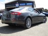 USED 2016 16 MASERATI GHIBLI 3.0 S 4d 410 BHP Finished in GRIGIO Metallic with Full BLACK HEATED Leather Trim. This Maserati is a remarkably appealing car in its own right, with the swoopy styling giving it an arguably glamorous look and feel. Features include, 410 BHP, Sat Nav, Rear Camera, DAB, B/Tooth, Electric Heated Leather, Park Sensors, 20" Alloys, Sports driving mode and much more. Maserati Dealer Serviced at 11076 miles, 11955 miles, 25141 miles, 37777 miles and then at 54745 miles, 69560 miles and on arrival at 78756 miles.