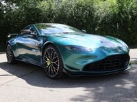 USED 2022 22 ASTON MARTIN VANTAGE 4.0 F1 EDITION V8 3d 527 BHP ONE OWNER FROM NEW, HUGE SPEC, PREMIUM AUDIO - TOUCHPAD, CARBON EXTERIOR ELEMENTS + LIME CALIPERS, PRIVACY CLASS, REVERSE CAMERA, SERVICE PACK AND MORE!!!