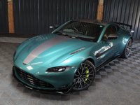 USED 2022 22 ASTON MARTIN VANTAGE 4.0 F1 EDITION V8 3d 527 BHP ONE OWNER FROM NEW, HUGE SPEC, PREMIUM AUDIO - TOUCHPAD, CARBON EXTERIOR ELEMENTS + LIME CALIPERS, PRIVACY CLASS, REVERSE CAMERA, SERVICE PACK AND MORE!!!
