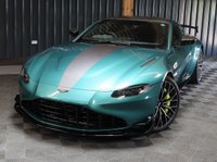 USED 2022 22 ASTON MARTIN VANTAGE 4.0 F1 EDITION V8 3d 527 BHP ONE OWNER FROM NEW, HUGE SPEC, PREMIUM AUDIO - TOUCHPAD, CARBON EXTERIOR ELEMENTS + LIME CALIPERS, PRIVACY CLASS, REVERSE CAMERA, SERVICE PACK AND MORE!!!