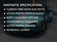 USED 2022 22 ASTON MARTIN VANTAGE 4.0 F1 EDITION V8 3d 527 BHP ONE OWNER FROM NEW, HUGE SPEC, PREMIUM AUDIO - TOUCHPAD, CARBON EXTERIOR ELEMENTS + LIME CALIPERS, PRIVACY CLASS, REVERSE CAMERA, SERVICE PACK AND MORE!!!