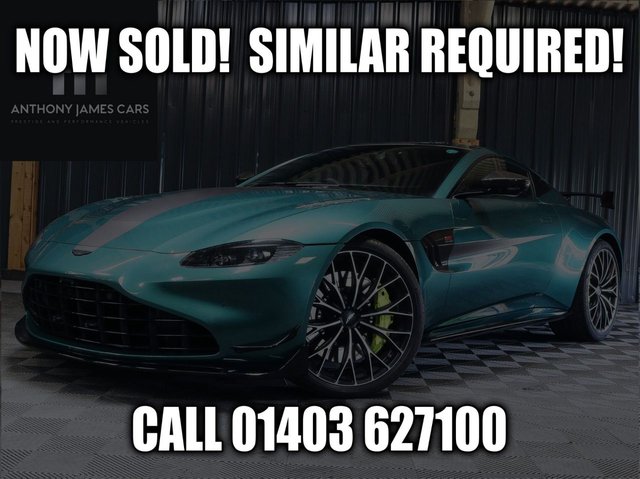 2022 22 Aston Martin Vantage 4.0 F1 EDITION V8 3d 527 BHP