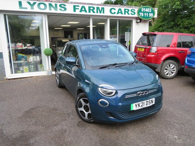 2021 21 Fiat 500e PASSION 3d 117 BHP ALL ELECTRIC AUTOMATIC