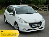 USED 2014 14 PEUGEOT 208 1.2 ACTIVE 5d 82 BHP 70+MPG, &pound;20 TAX, 2 FORMER KEEPERS,