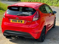 USED 2016 16 FORD FIESTA 1.2 ZETEC 3d 81 BHP ONLY 2 FORMER KEEPERS, 65MPG