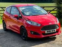 USED 2016 16 FORD FIESTA 1.2 ZETEC 3d 81 BHP ONLY 2 FORMER KEEPERS, 65MPG