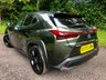 USED 2022 72 LEXUS UX 2.0 250H 5d AUTO 108 BHP ONLY 3,800 MILES//PRIVATE OWNER RETIRED FROM DRIVING//SATNAV//POWER WINDOWS/MIRRORS//SATNAV//RUNFLAT TYRES\\BLUETOOTH//DAB//FULL WHITE LEATHER//PARK CAMERA//SERVICED AT 3,452 MILES AND JUST SERVICE BY GUILDFORD LEXUS AT 3,800 MILES ONLY 3,800 MILES//PRIVATE OWNER RETIRED FROM DRIVING//SATNAV//POWER WINDOWS/MIRRORS//SATNAV//RUNFLAT TYRES\\BLUETOOTH//DAB//FULL WHITE LEATHER//PARK CAMERA//SERVICED AT 3,452 MILES AND JUST SERVICE BY GUILDFORD LEXUS AT 3,800 MILES
