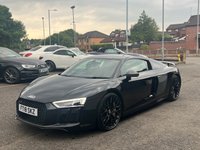 USED 2018 18 AUDI R8 5.2 V10 PLUS QUATTRO 2d AUTO 602 BHP AUDI SUPERCAR QUALITY AND PACE