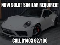 USED 2023 73 PORSCHE 911 3.0 CARRERA 4 GTS PDK 2d 474 BHP 1 OWNER - AERO KIT - GLASS SUNROOF - LED MATRIX HEADLIGHTS - FRONT LIFT - SPORTS EXHAUST - GLOSS BLACK EXTERIOR PACK - LEATHER DASH - 1 OWNER CAR, PORSCHE WARRANTY TO DECEMBER 2026