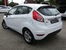 USED 2013 63 FORD FIESTA 1.0 ZETEC 5d 99 BHP Finished in FROZEN WHITE with contrasting DARK GREY Cloth interior trim. This Fiesta is a small family 5 door car that you can really enjoy driving. Economical and cheap to run, stylish to look at and some great features. Specification includes, Zero road tax, B/Tooth, Alloys, Air Con, Heated front Screen, Rear Park sensors and much more, makes this a must for the first time driver or small family. Dealer Serviced at 5544 miles, 5742 miles, 8547 miles, 19803 miles, 44875 miles and at 48127 miles