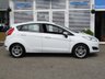 USED 2013 63 FORD FIESTA 1.0 ZETEC 5d 99 BHP Finished in FROZEN WHITE with contrasting DARK GREY Cloth interior trim. This Fiesta is a small family 5 door car that you can really enjoy driving. Economical and cheap to run, stylish to look at and some great features. Specification includes, Zero road tax, B/Tooth, Alloys, Air Con, Heated front Screen, Rear Park sensors and much more, makes this a must for the first time driver or small family. Dealer Serviced at 5544 miles, 5742 miles, 8547 miles, 19803 miles, 44875 miles and at 48127 miles