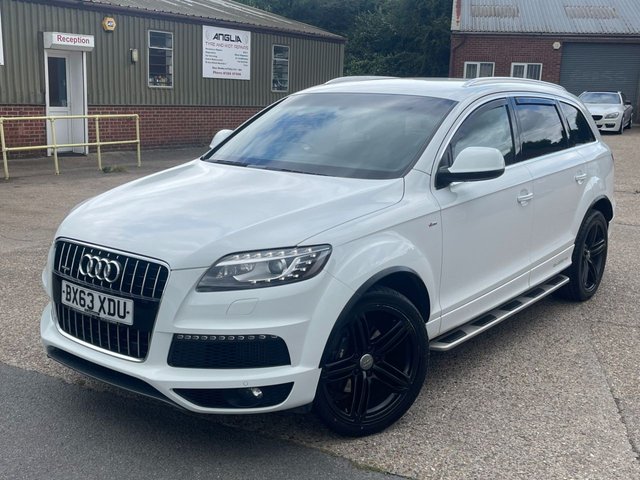 2013 63 AUDI Q7 3.0 TDI QUATTRO S LINE PLUS 5d 245 BHP FULL SERVICE HISTORY
