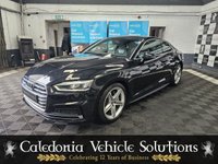 USED 2017 67 AUDI A5 3.0 TDI QUATTRO S LINE 2d 218 BHP ONE FORMER KEEPER with FULL HISTORY & 12 MONTHS MOT