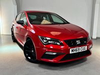 USED 2020 69 SEAT LEON 1.5 TSI EVO FR BLACK EDITION 5d 148 BHP 18" ALLOYS+NAV+WINTER PACK