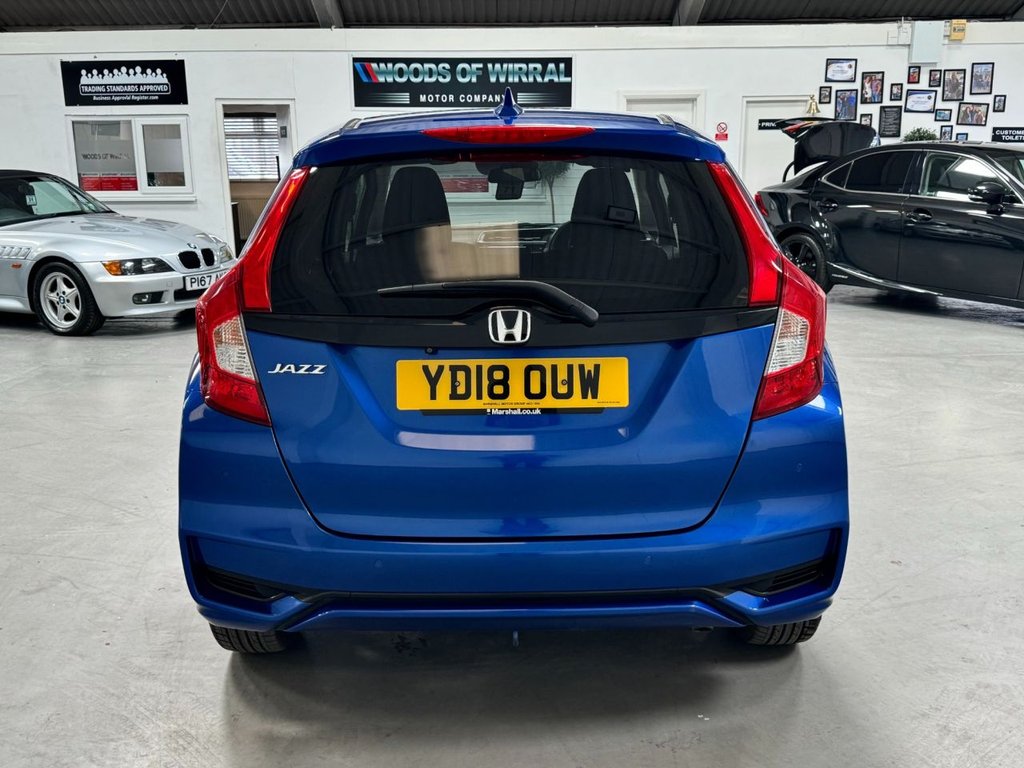 USED 2018 18 HONDA JAZZ 1.3 I-VTEC EX 5d 101 BHP BLUETOOTH+ F/R SENSORS+KEYLESS