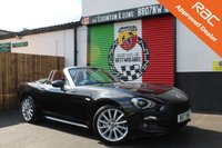 USED 2017 17 FIAT 124 1.4 SPIDER MULTIAIR LUSSO PLUS 2d 139 BHP VIEW AND RESERVE ONLINE OR CALL 01527-853940 FOR MORE INFO.