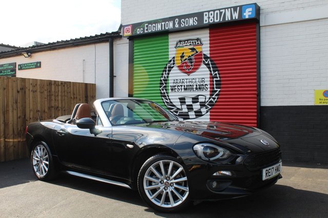 2017 17 Fiat 124 1.4 SPIDER MULTIAIR LUSSO PLUS 2d 139 BHP