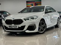 USED 2021 21 BMW M2 2.0 M235I XDRIVE GRAN COUPE 4d 302 BHP 1 OWNER + HEADS UP DISPLAY + STUNNING M235I XDRIVE IN WHITE!