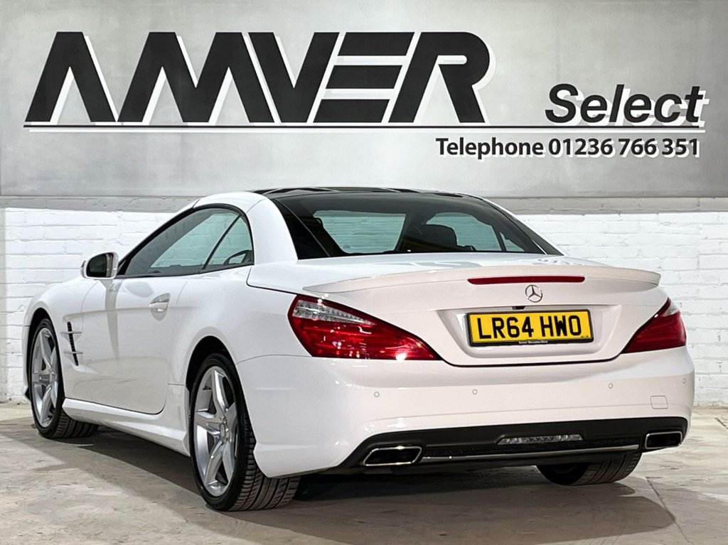 USED 2014 64 MERCEDES-BENZ SL 3.0 SL400 AMG SPORT 2d 329 BHP 
