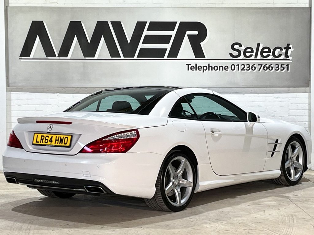 USED 2014 64 MERCEDES-BENZ SL 3.0 SL400 AMG SPORT 2d 329 BHP 