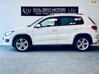 USED 2015 15 VOLKSWAGEN TIGUAN 2.0 R LINE TDI BLUEMOTION TECHNOLOGY 4MOTION 5d 148 BHP DAB BLUETOOTH SATNAV RevCAM
