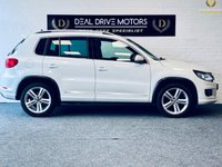 USED 2015 15 VOLKSWAGEN TIGUAN 2.0 R LINE TDI BLUEMOTION TECHNOLOGY 4MOTION 5d 148 BHP DAB BLUETOOTH SATNAV RevCAM