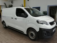 USED 2020 20 PEUGEOT EXPERT 1.5 BLUEHDI 100 PROFESSIONAL L1 102 BHP 3 SEAT AIR CON SAT NAV TWIN SLIDING DOORS INTERNAL RACKING PARKING SENSORS 1 OWNER NICE TIDY EXAMPLE