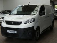 USED 2020 20 PEUGEOT EXPERT 1.5 BLUEHDI 100 PROFESSIONAL L1 102 BHP 3 SEAT AIR CON SAT NAV TWIN SLIDING DOORS INTERNAL RACKING PARKING SENSORS 1 OWNER NICE TIDY EXAMPLE