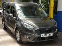 USED 2021 70 FORD GRAND TOURNEO CONNECT 1.5 TITANIUM TDCI 5d 120 BHP 7 SEATS PANORAMIC SUNROOF CRUISE CONTROL PARKING SENSORS 1 OWNER SERVICE HISTORY