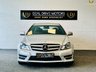 USED 2015 P MERCEDES-BENZ C-CLASS 2.1 C220 CDI AMG SPORT EDITION 2d 168 BHP DAB BLUETOOTH PART LEATHER