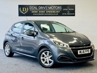 USED 2016 16 PEUGEOT 208 1.0 ACTIVE 5d 68 BHP DAB BLUETOOTH USB &pound;20 ROAD TAX