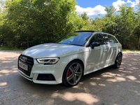 USED 2019 69 AUDI A3 2.0 S3 SPORTBACK TFSI QUATTRO BLACK EDITION 5d 296 BHP ZERO DEPOSIT FINANCE AVAILABLE