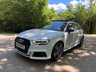 USED 2019 69 AUDI A3 2.0 S3 SPORTBACK TFSI QUATTRO BLACK EDITION 5d 296 BHP ZERO DEPOSIT FINANCE AVAILABLE