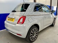 USED 2019 19 FIAT 500 1.2 Collezione Fall Hatchback 3dr Petrol Dualogic Euro 6 (s/s) (69 bhp) &pound;3k Extras, Cruise Control, Parking Sensors, Automatic