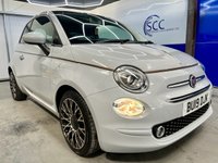 USED 2019 19 FIAT 500 1.2 Collezione Fall Hatchback 3dr Petrol Dualogic Euro 6 (s/s) (69 bhp) &pound;3k Extras, Cruise Control, Parking Sensors, Automatic