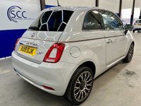 USED 2019 19 FIAT 500 1.2 Collezione Fall Hatchback 3dr Petrol Dualogic Euro 6 (s/s) (69 bhp) &pound;3k Extras, Cruise Control, Parking Sensors, Automatic