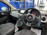 USED 2019 19 FIAT 500 1.2 Collezione Fall Hatchback 3dr Petrol Dualogic Euro 6 (s/s) (69 bhp) &pound;3k Extras, Cruise Control, Parking Sensors, Automatic